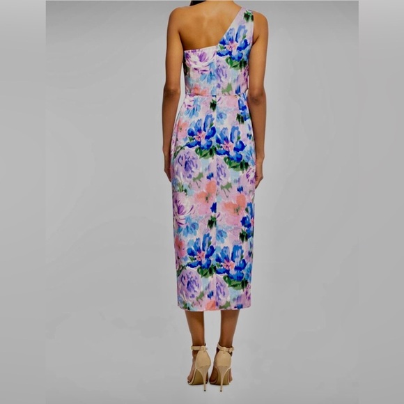 Shoshanna Midnight Arielle Midi Gown - Picture 3 of 6